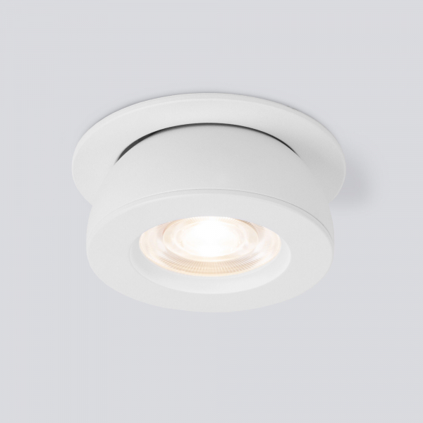 Встраиваемый точечный светодиодный светильник Elektrostandard Pruno 25080/LED 8W 4200К белый