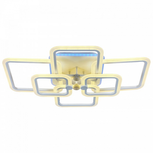 Люстра светодиодная Profit Light 18070/6 WHT 196W+10W RGB 3000-6000K пульт