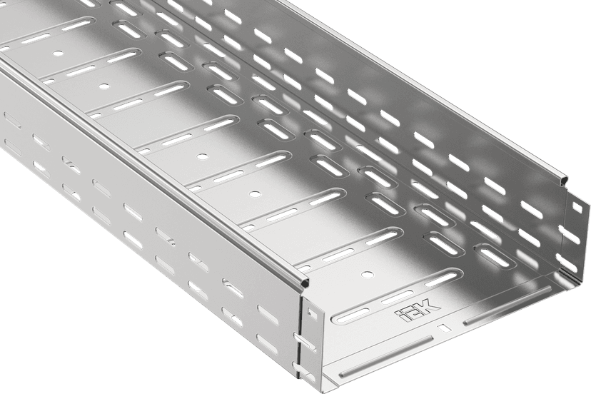 Лоток перфорированный 100х200х3000 CLP10-100-200-3 IEK 