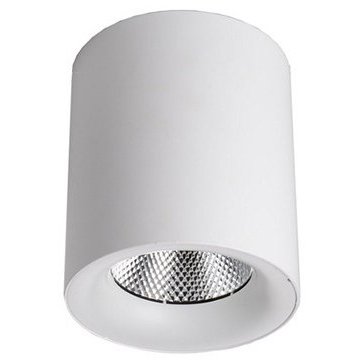 Светильник накладной круглый LED 24W 584 (Нейтральный свет), корпус белый NLS-584-24W-NH-white