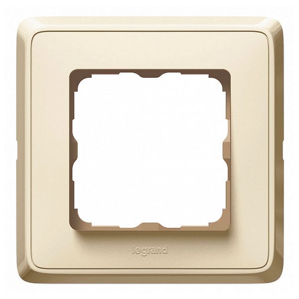 *Рамка 1 пост бежевый Legrand CARIVA 