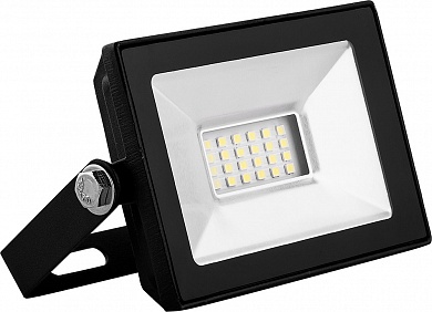 Прожектор светодиодный SAFFIT 2835SMD 10W 6400K AC220V/50Hz IP65 черный SFL90-10