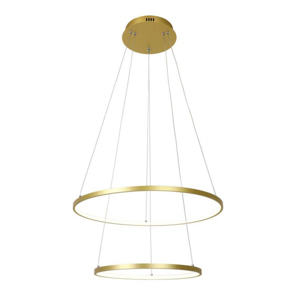 Подвесной светодиодный светильник Favourite Giro 2937-10P D600 H400/1400 LED 54W 4000K