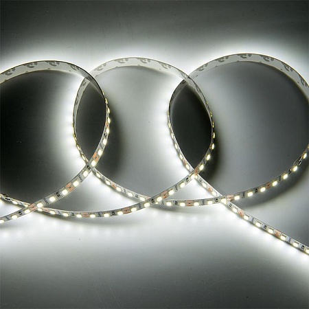 Лента светодиодная LS SMD 2835-600-120-12Вт/м-12В-2160Lm-IP33-6500К MAX двухслойная