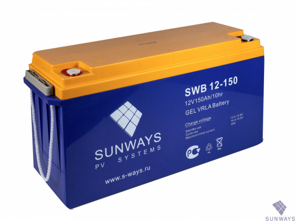 Батарея гелевая аккумуляторная SWB 12-150G