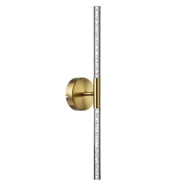 Бра Odeon Light Sparky 4369/10WL полированное золото/акрил с пузырьками LED 10W 3000K
