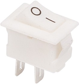 Выключатель клавишный 250В 3А (2с) ON-OFF бел. Micro (RWB-101) Rexant 36-2012