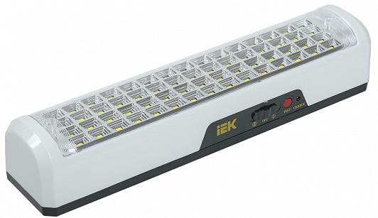 Светильник ДБА 3928 аккумулятор 15ч 12Вт непостоянный Lithium-ions IP20 IEK