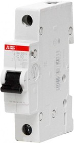 Выключатель автоматический модульный 1п C 10А 4.5кА SH201L C10 ABB
