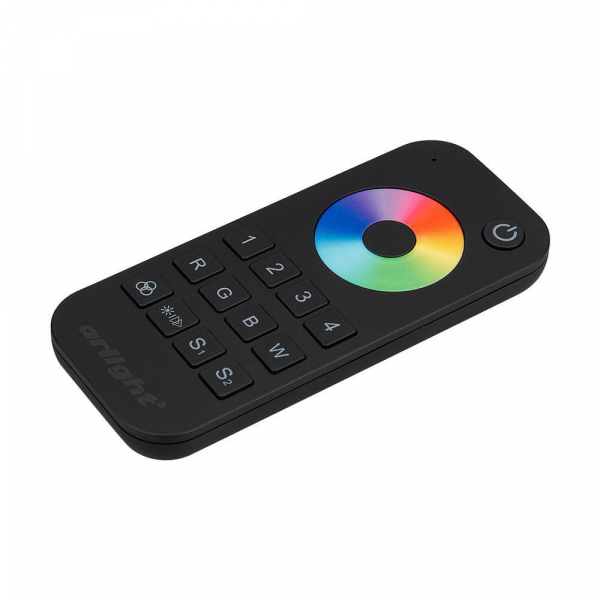 Пульт Arlight SMART-R26-RGBW Black 4 зоны, 2.4G