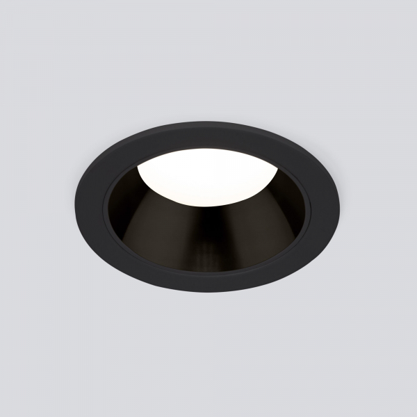 Встраиваемый светодиодный светильник Elektrostandard 7W 4200K чёрный 25082/LED