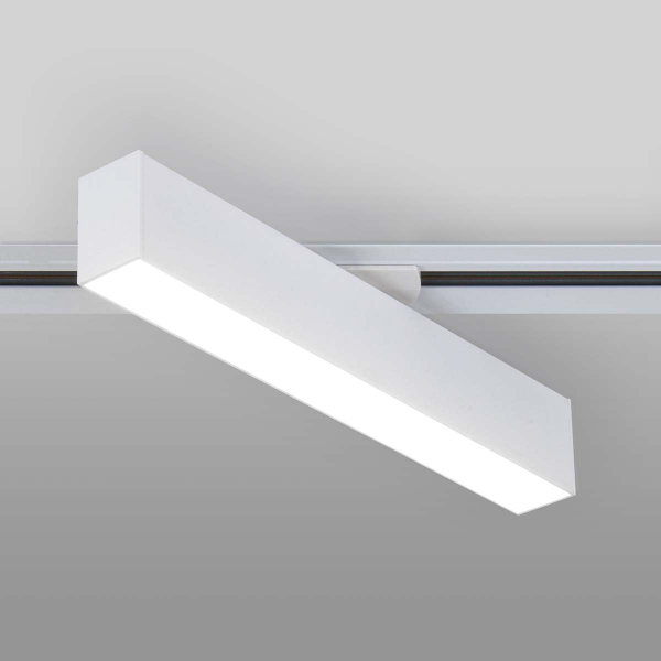 Трековый светодиодный светильник Elektrostandard X-Line белый матовый 10W 4200K LTB53 305*34*70мм