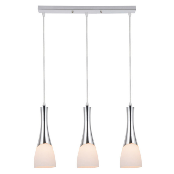 Подвесной светильник Escada GLORY 10167/3S 3*E27 Chrome/White