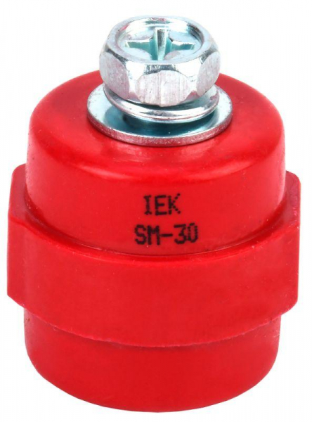 Изолятор SM30 (М8) силовой IEK