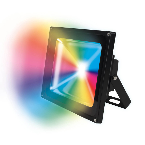 Прожектор светодиодный ДО-20W RGB R 150лм/ G 220лм-В 60Лм IP65