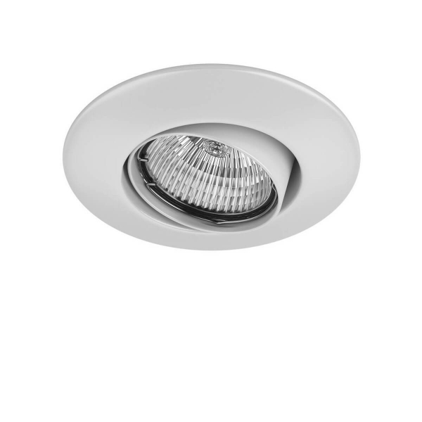 Светильник LEGA 11 ADJ МR11/HP11 D70мм белый (в комплекте)