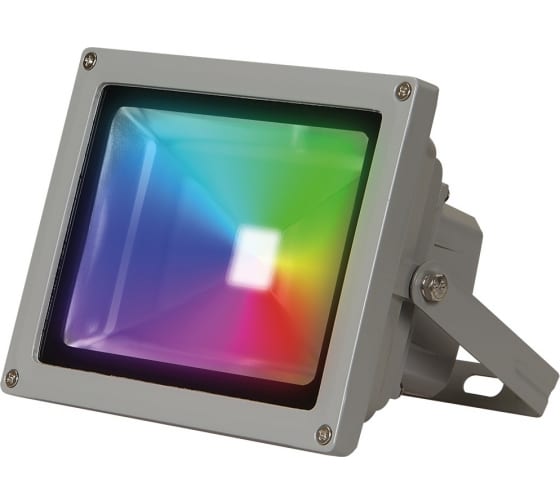 Прожектор светодиодный 20Вт PFL-W/RGB-W/GR,1710Лм, 6500К, IP65 JazzWay