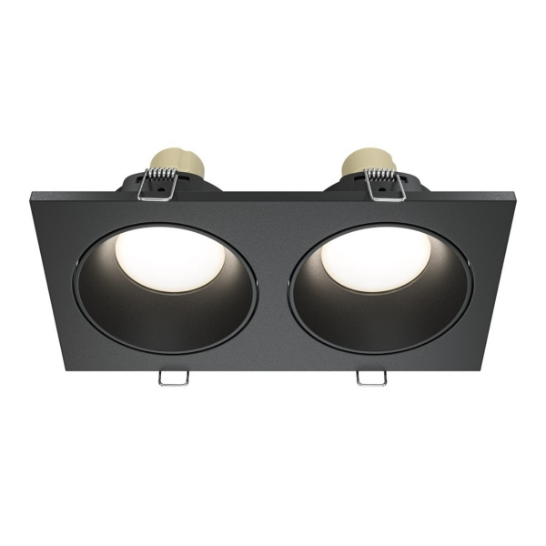 Встраиваемый светильник Maytoni Technical Zoom DL033-2-02B 2*GU10 100W