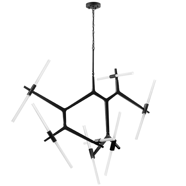 Подвесная люстра Lightstar Struttura 14*G9 черный матовый (в комплекте) (1373/14)