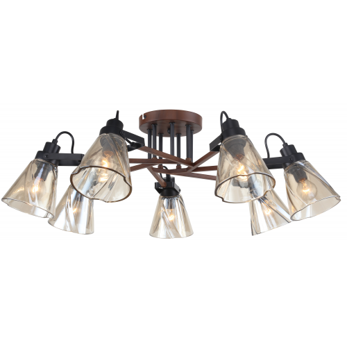 Люстра Rivoli Clarissa 5098-307 7 х Е14 40 Вт лофт - кантри