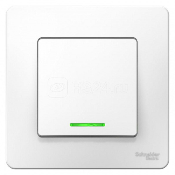 Выключатель 1-кл. СП Blanca 6А IP20 (сх. 1) 250В бел. SchE