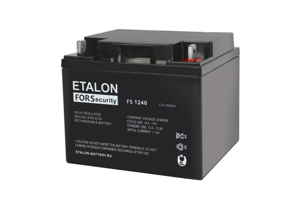 Аккумулятор FS 12В 40Ач ETALON