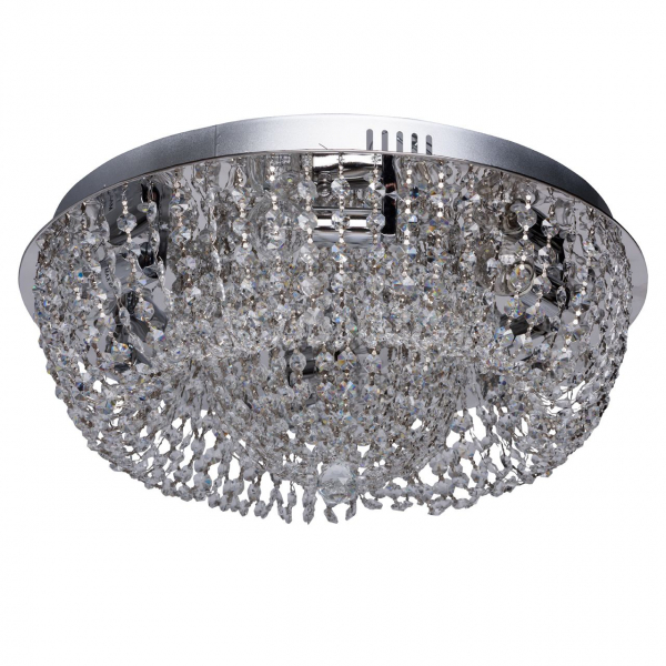 Потолочный светильник De Markt City Изольда 6*E14 LED 2700K D500 H230мм пульт