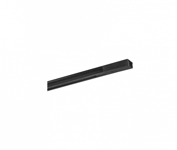 Шинопровод однофазный PTR 2M-BL L2000 накладной/подвесной для трекового освещения черн. JazzWay