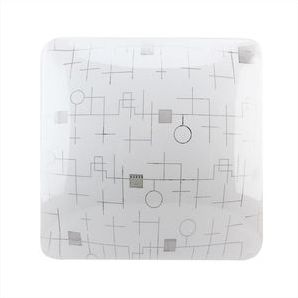 *Светильник светодиодный декоративный КОСМОС 18W 1350Lm 6000К 272х272х75мм квадрат IP22 СЛЛ 040 LEEK