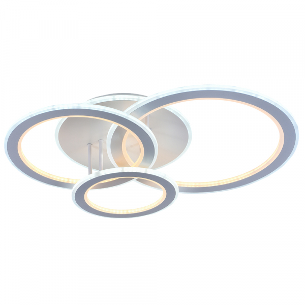 Люстра светодиодная Profit Light 8005/3 WHT 156W+110W BL+YL 3000-6000K пульт