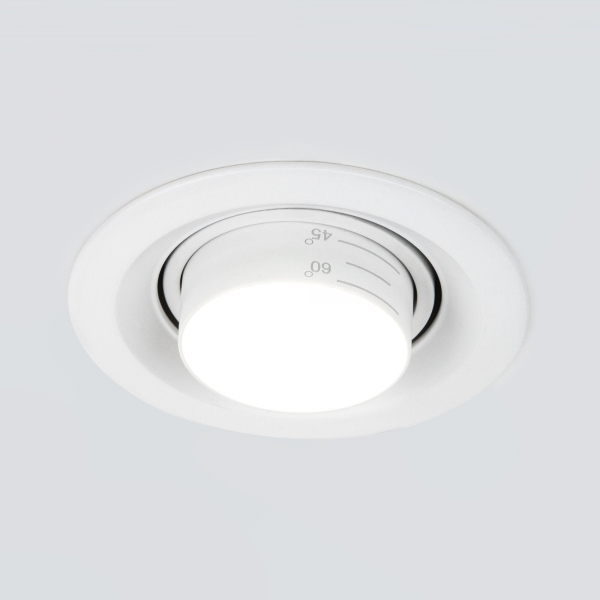 Встраиваемый светодиодный светильник Elektrostandard с рег. угла освещения 9919 LED 10W 4200K белый