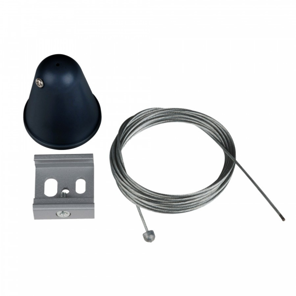 *Набор для подвесного монтажа трехфазных шинопроводов черный UFB-H41 BLACK 1 POLYBAG