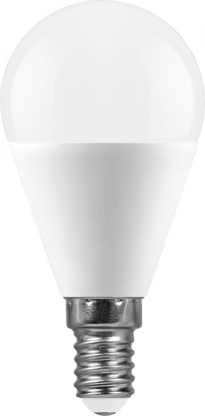 Лампа светодиодная Feron LB-750 Шарик E14 11W 6400K