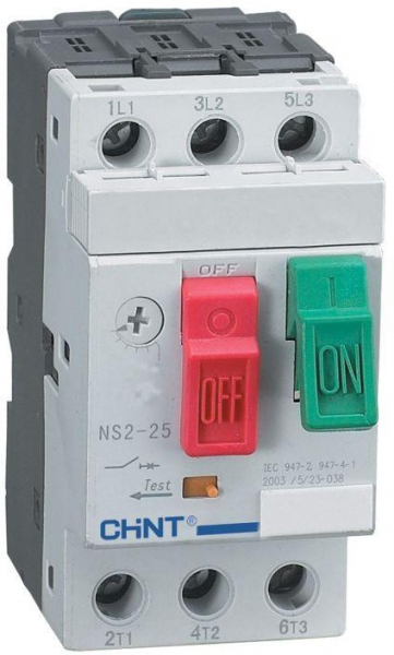 Авт. выкл. защиты двигателя NS2-80B 56А-80А (R) CHINT