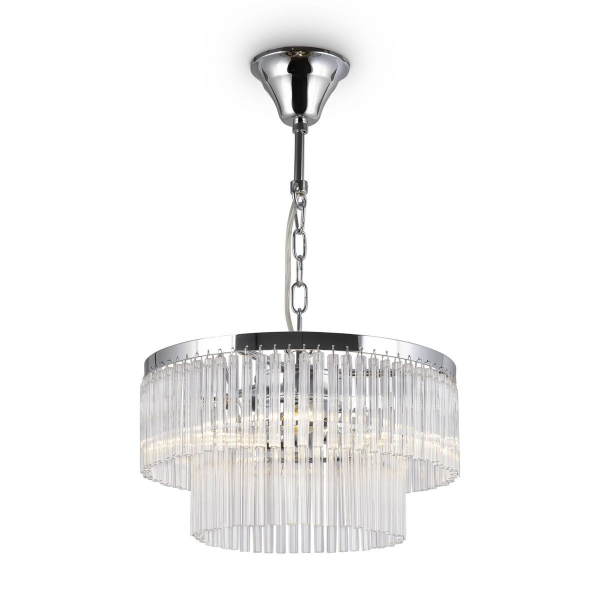 Подвесная люстра Maytoni Colonne MOD093PL-04CH 4*E14 хром