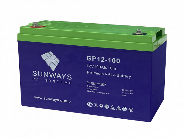 Батарея аккумуляторная SUNWAYS GP 12-100