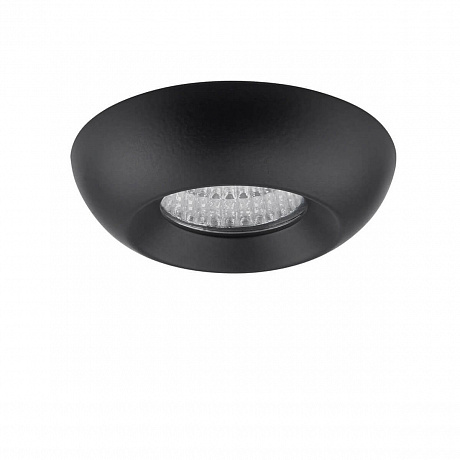 Встраиваемый светильник Lightstar Monde 071137 LED 3W 240LM 30G 4000K черный