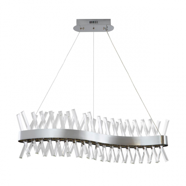 Подвесная люстра MODELUX ML.007.800 LED 120W 3500-6200K хром
