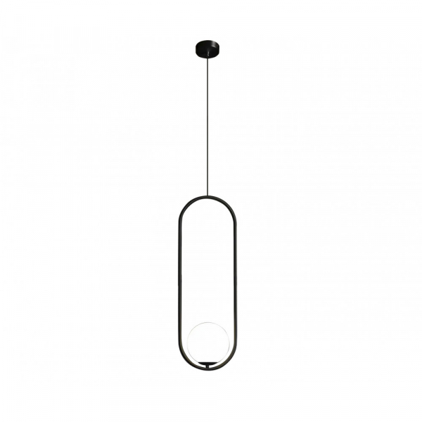Подвесной светильник Kink Light Кенти w20х15 h145 E14 черный