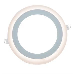 Светильник светодиодный встраеваемый (круг) LE LED 2CLR 16W 3/6K (20)