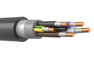Витая пара U/UTP кат.5 CCA 4 пары PVC 305м серый BC1-C504-111-305-G Generica