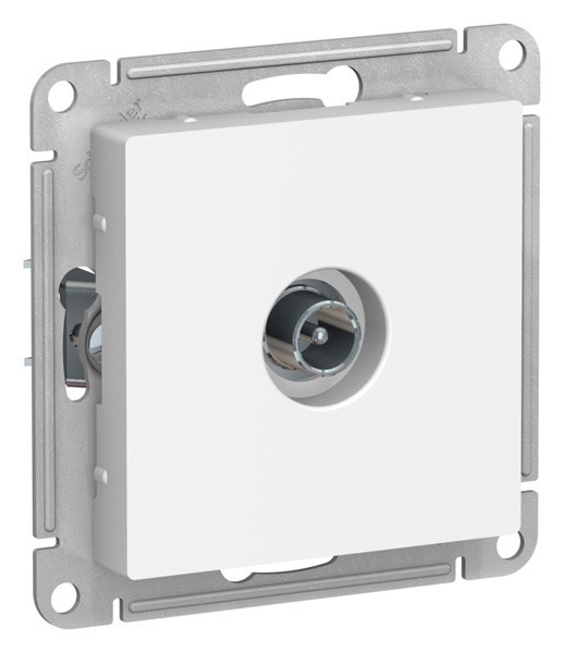 Розетка TV оконечная 1DB Systeme Electric AtlasDesign Лотос механизм SE ATN001391
