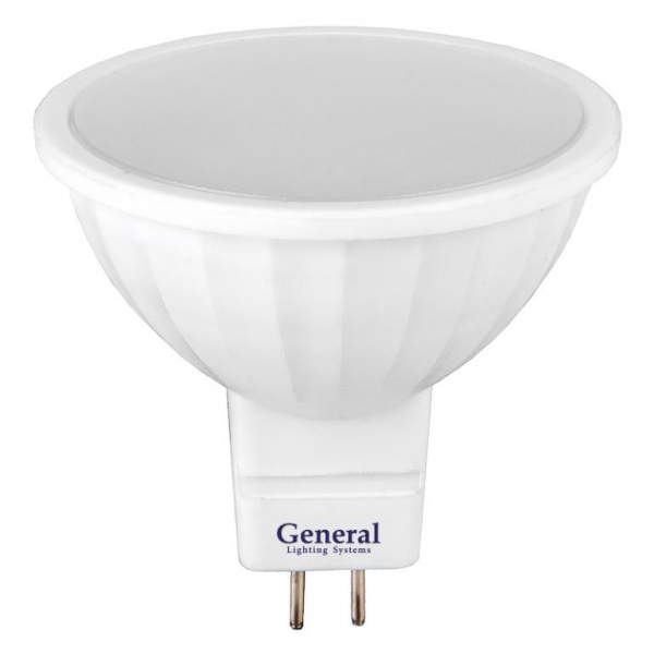 Лампа General GLDEN-MR16-10Вт-230-GU5.3-4500К