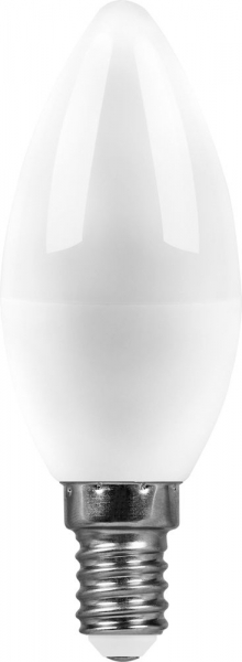 Лампа светодиодная SAFFIT SBC3709 Свеча E14 9W 6400K