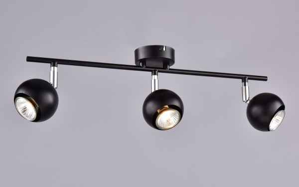 Спот Астрал РС20722 BK+CR/3C 3*GU10 РОССвет