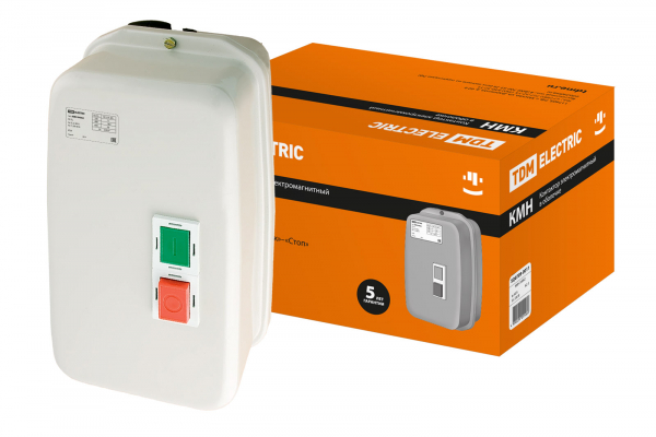 Контактор КМН-34062 40А в оболочке  Ue=220В/АС3 IP54 TDM