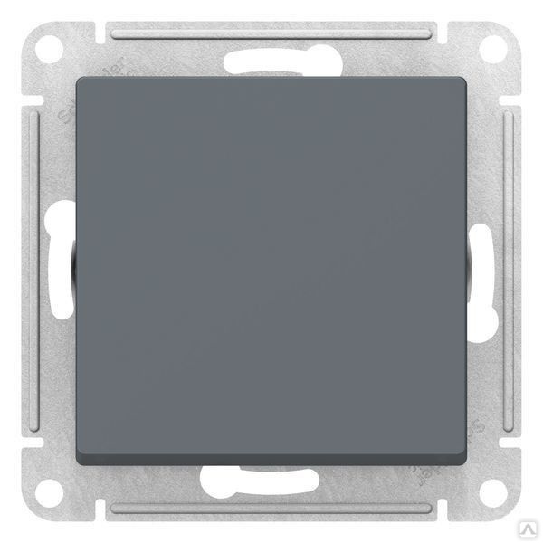 *Механизм переключателя 1-кл ATLAS DESIGN с подсветкой 10АХ грифель SchE