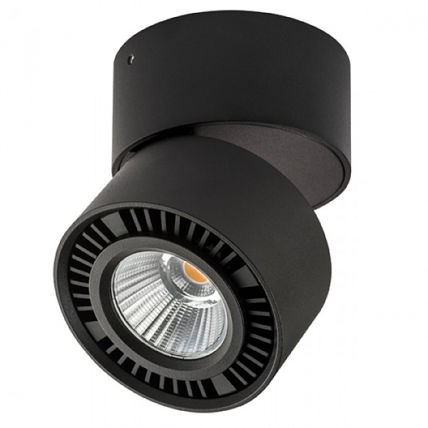 Светильник FORTE MURO LED 15W 1400LM 30G 3000K черный (в комплекте)