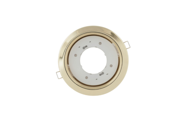 *Светильник ультратонкий повортный встраиваемый, GX53-H5-M GOLD