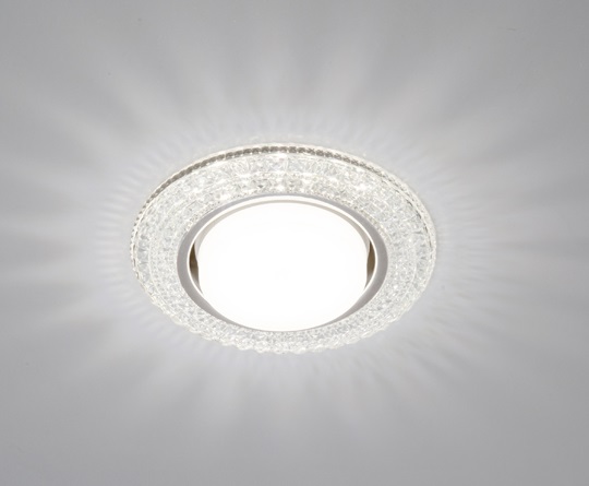 Светильник диодный декоративный прозраный CRYSTAL LED 29 GX53